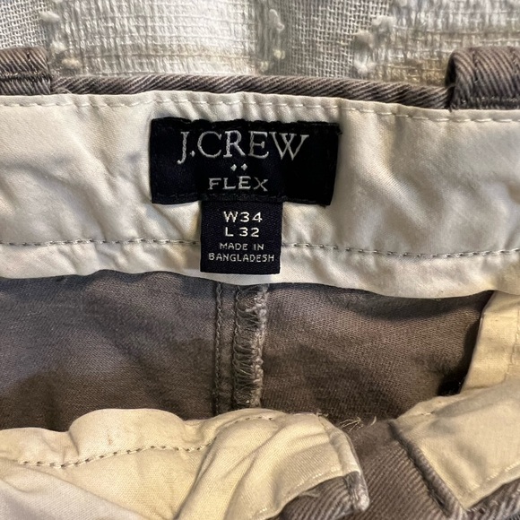 J. Crew Flex Men’s Pants, Gray, size 34x32, great condition! - Picture 6 of 6